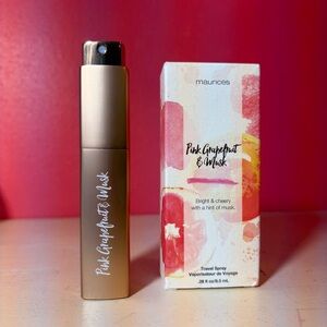 Maurices * NEW Pink Grapefruit & Musk Fragrance Pop Up Travel Scent Spray 0.28oz